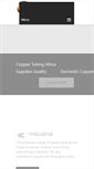 Mobile Screenshot of coppertubing.co.za